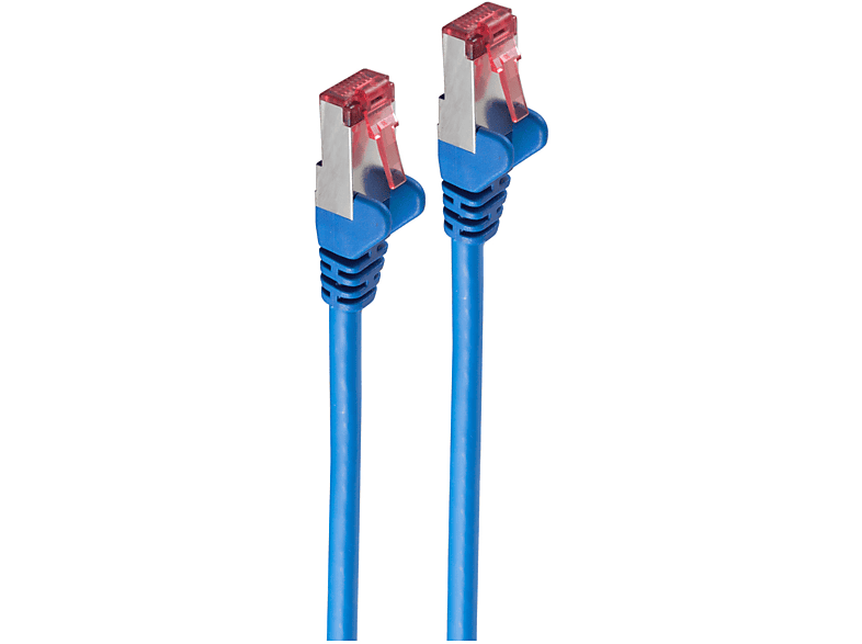 SHIVERPEAKS Patchkabel cat6A S/FTP PIMF Halogenfrei blau 30m, Patchkabel, 30 m | Adapter & Netzwerkkabel