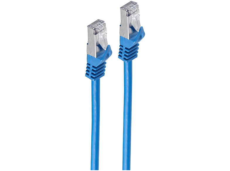 7 Rohkabel 15m, m Patchkabel blau SHIVERPEAKS 15 Patchkabel, m. RJ45 PIMF CAT