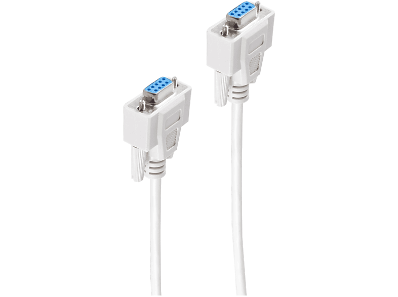 Kabel, grau 2x9-pol. 5m SHIVERPEAKS SUB-D Sub-D-Buchse SUB-D Anschlußkabel