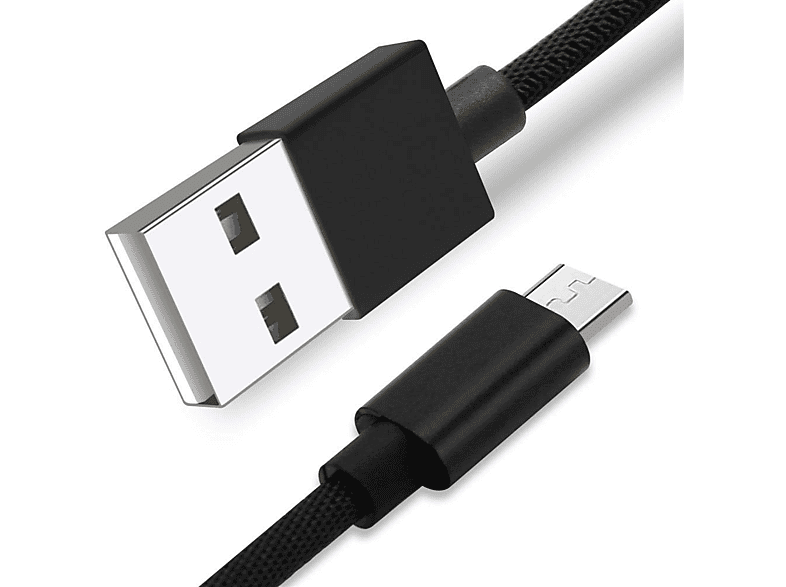 CADORABO 1 Meter Micro USB Kabel 2.4A USB-Kabel