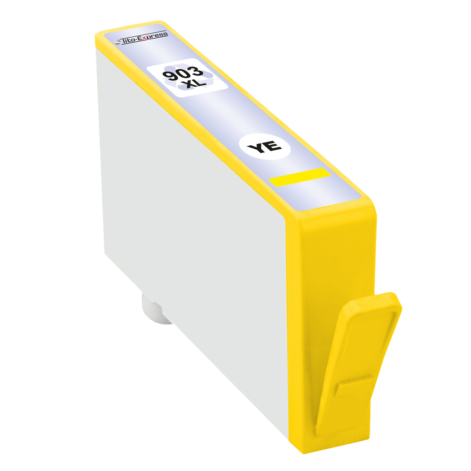 TITO-EXPRESS PLATINUMSERIE 1 Patrone Yellow XL (T6M11AE) Tintenpatrone ersetzt 903 HP