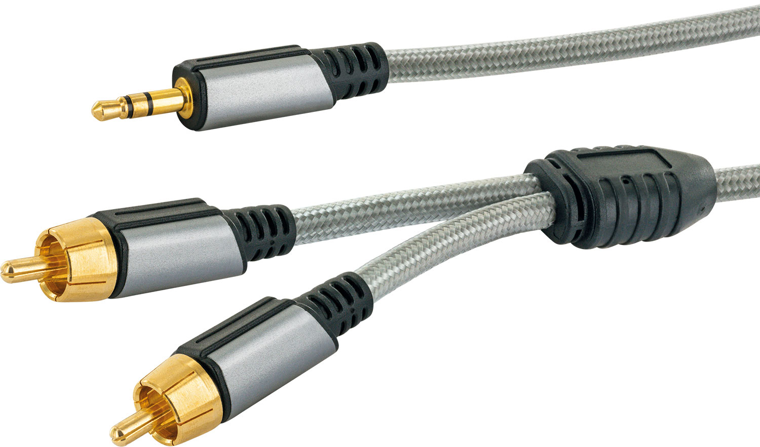 AINSTEIN -AIAU5010 Stecker, 1 <gt/> Klinkenstecker mm) (3,5 m 413-, CINCH 2 Adapterkabel AUDIO