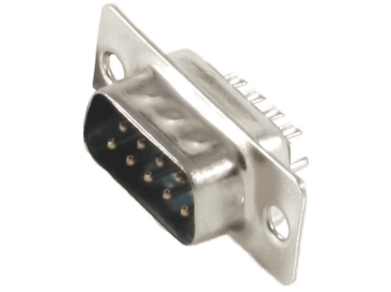 Adapter, 9-polig SUB-D SUB-D-Lötstecker SHIVERPEAKS gold