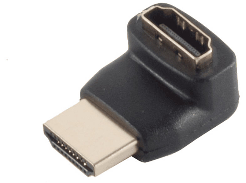 KABELBUDE Adapter HDMI-St./HDMI-Buchse Abgang oben Adapter HDMI verg