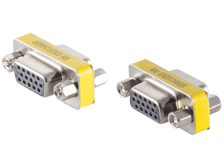 S/CONN MAXIMUM CONNECTIVITY Gender Changer 2x15pol HDDBuchse Computer