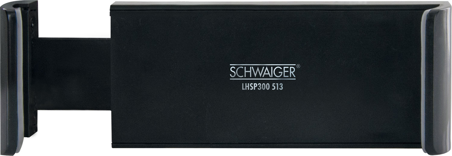 SCHWAIGER -LHSP300 Halterung das für 513- Schwarz/Silber Lüftungsgitter, Universal Smartphone