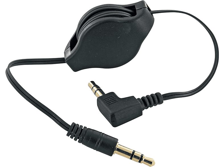 SCHWAIGER -TFSRB080 (3,5 Klinkenstecker (ausziehbar) (3,5 Klinkenstecker Anschlusskabel <gt/> 90° 0,8 mm), mm) m 533-, AUDIO