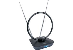 Aktive DAB+ und DVB-T2 Zimmerantenne / Stab-Antenne 21,5 / 18,5 dB - ,  11,70 €