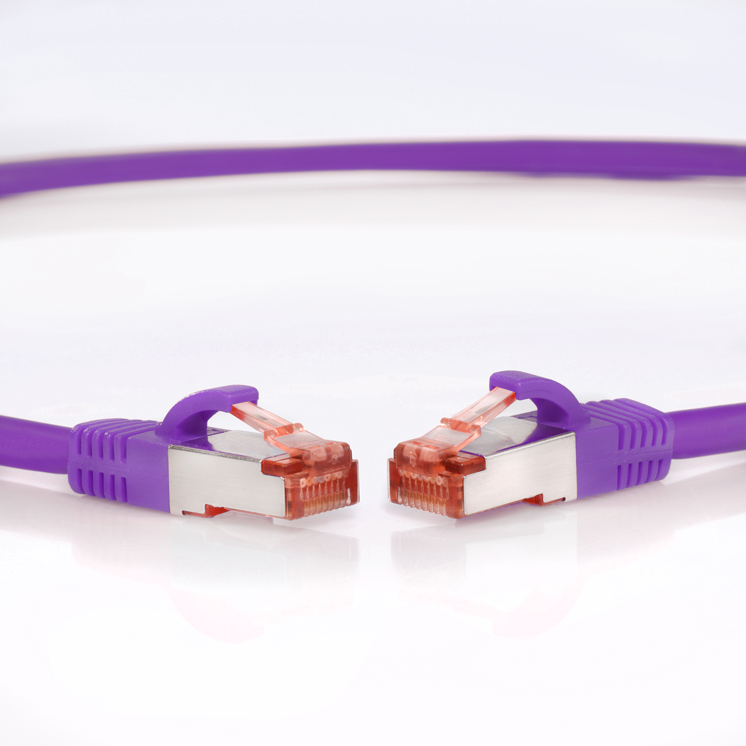 m / 1m 1 Pack 10er violett, TPFNET Patchkabel Netzwerkkabel Netzwerkkabel, 1000Mbit, S/FTP