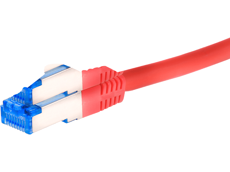 TPFNET / rot, 7,5m Pack Patchkabel Netzwerkkabel 10GBit, 7,5 m Netzwerkkabel, 5er S/FTP