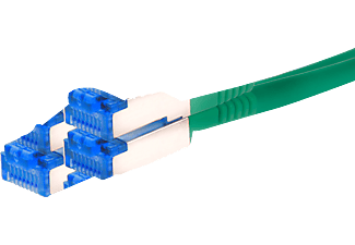 TPFNET 10er Pack 5m Patchkabel / Netzwerkkabel S/FTP 10GBit, grün, Netzwerkkabel, 5 m