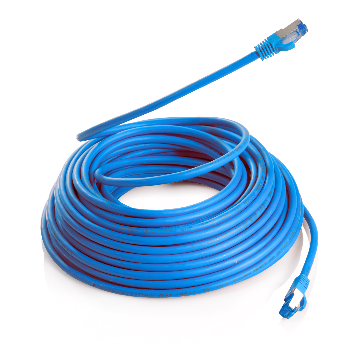 TPFNET 10m blau, m 10GBit, Netzwerkkabel / Netzwerkkabel, S/FTP 10 Patchkabel