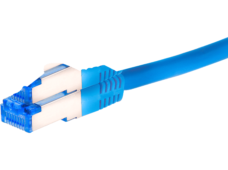 TPFNET 5er Pack 2m Patchkabel / Netzwerkkabel S/FTP 10GBit, blau, Netzwerkkabel, 2 m | Adapter & Netzwerkkabel