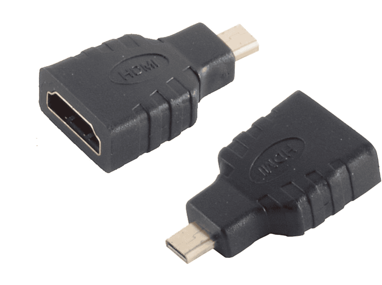 Stecker micro HDMI-D CONNECTIVITY HDMI-A Adapter S/CONN Buchse MAXIMUM HDMI Adapter /