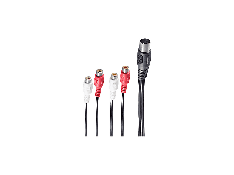 Lautsprecherkabel 2x 3m, Beidseitig DIN-Stecker Für Saba Grundig Telefunken .. E