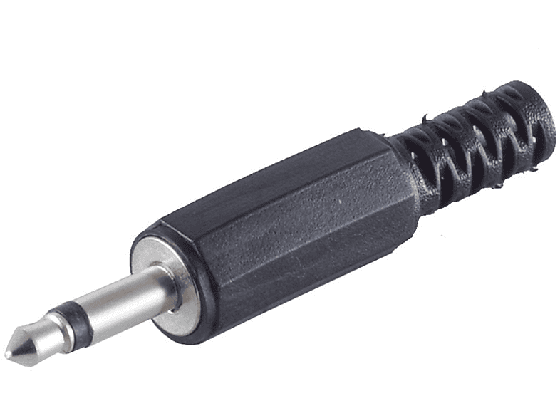 SHIVERPEAKS Klinkenstecker Mono 3,5mm, Stecker/ Adapter