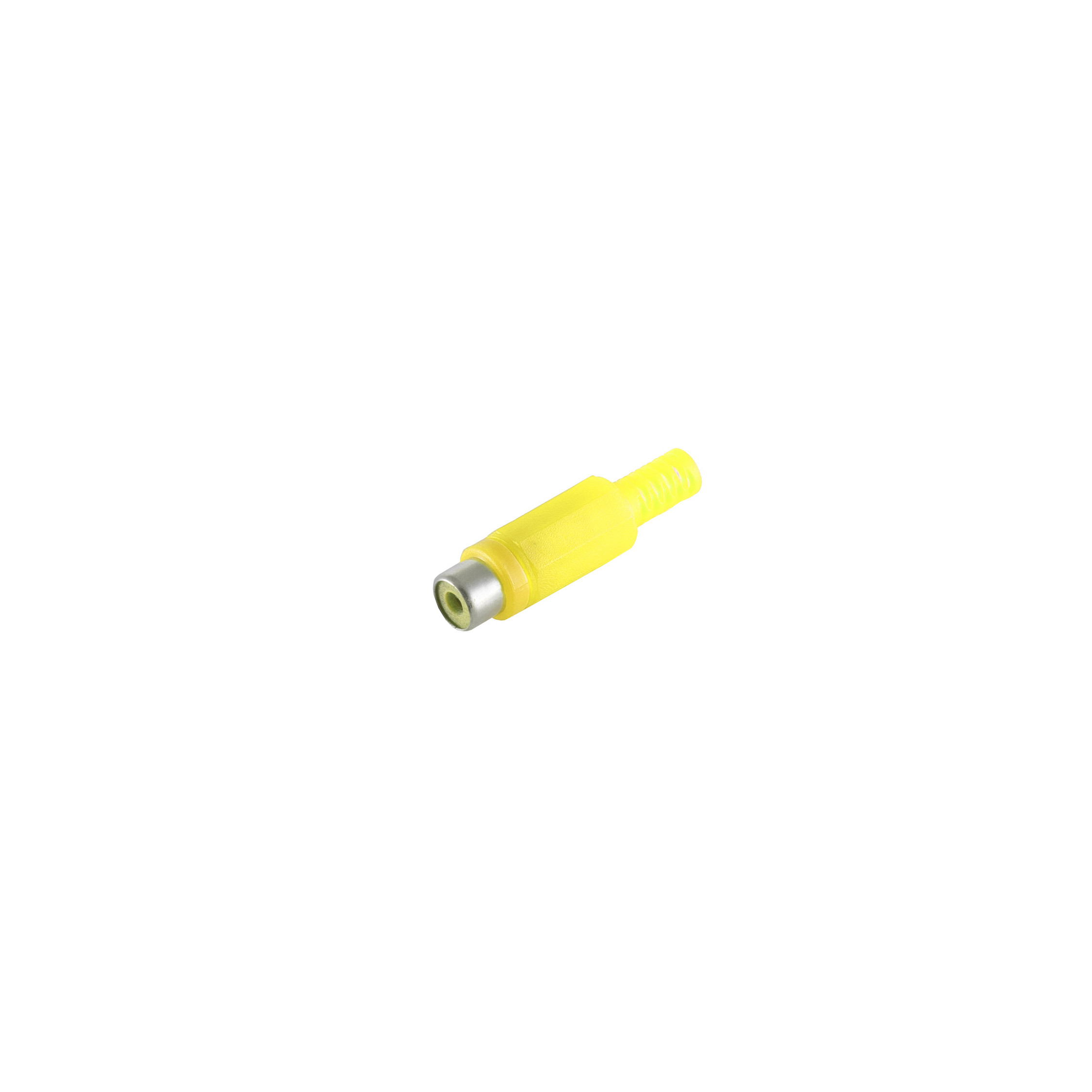 Adapter SHIVERPEAKS gelb, Cinchkupplung, Stecker/
