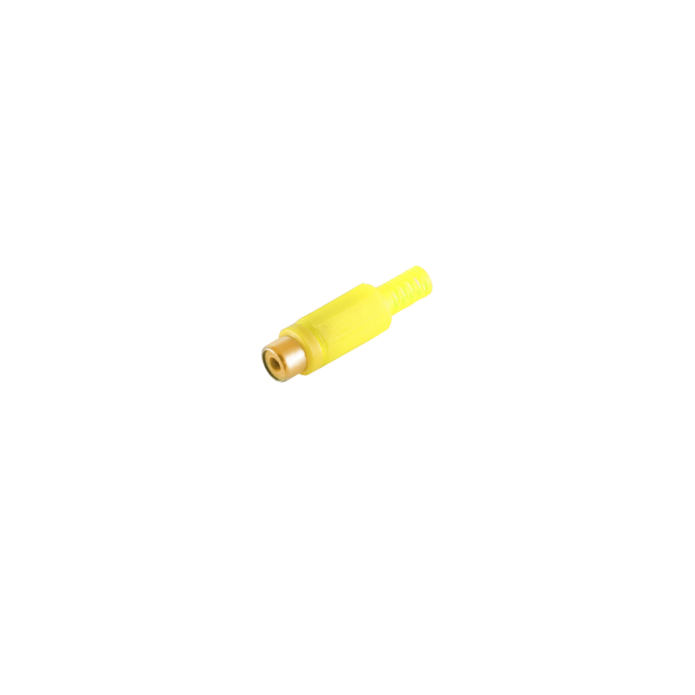 MAXIMUM Cinch Kontakte S/CONN CONNECTIVITY Cinchkupplung, vergoldet gelb,