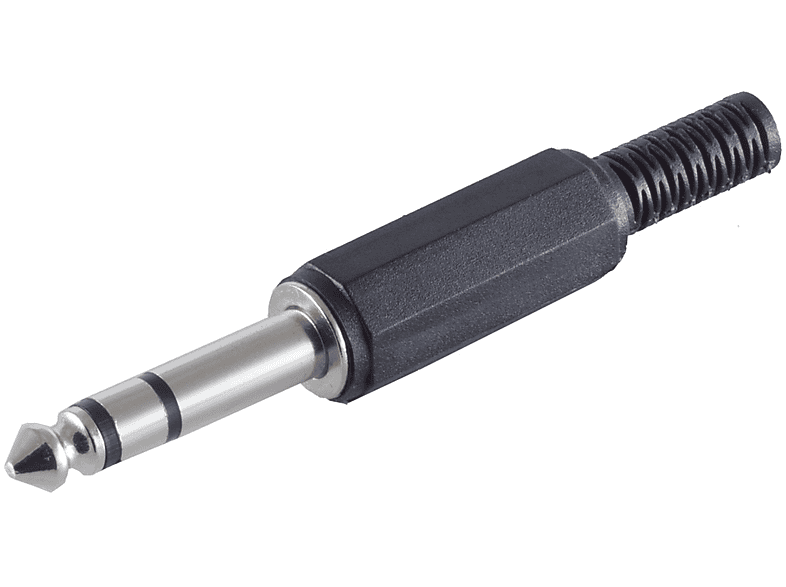 Klinkenstecker SHIVERPEAKS 6,3mm, Adapter Stereo Stecker/
