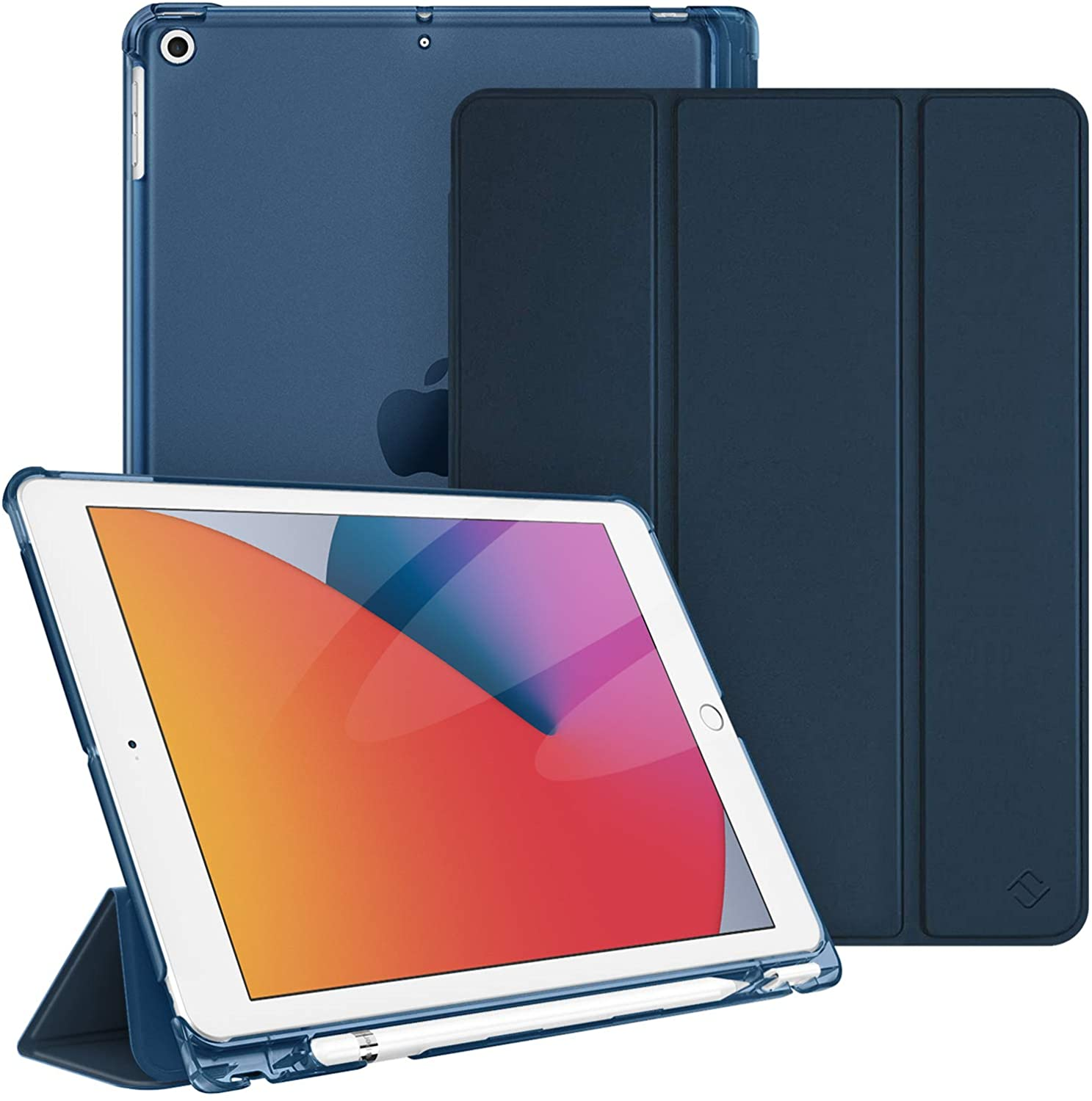 FINTIE Hülle, Bookcover, iPad, iPad 10.2 Marineblau Zoll Generation (9/8/7 - 2021/2020/2019)