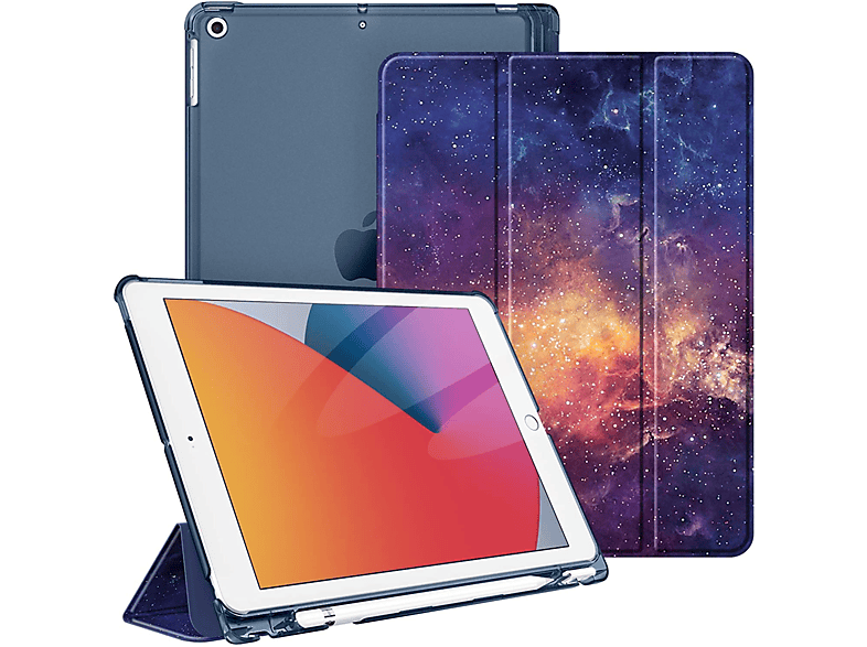 Galaxie (9/8/7 FINTIE Generation 10.2 2021/2020/2019), iPad Hülle, - Bookcover, iPad, Zoll Die
