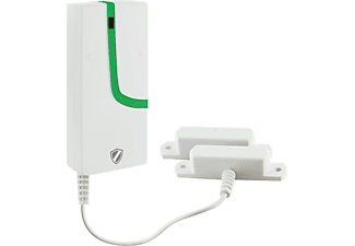 SCHWAIGER -HGA150 532- Garagen- und Schiebetürensensor für das SCHWAIGER "Green Guard" System Weiß