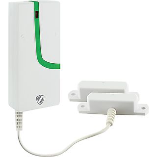 SCHWAIGER -HGA150 532- Garagen- und Schiebetürensensor für das SCHWAIGER "Green Guard" System Weiß