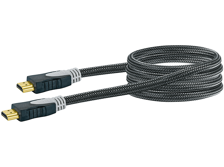 SCHWAIGER -HDM0150G 063- High-Speed-HDMI-Kabel mit Ethernet HDMI-Stecker zu HDMI-Stecker