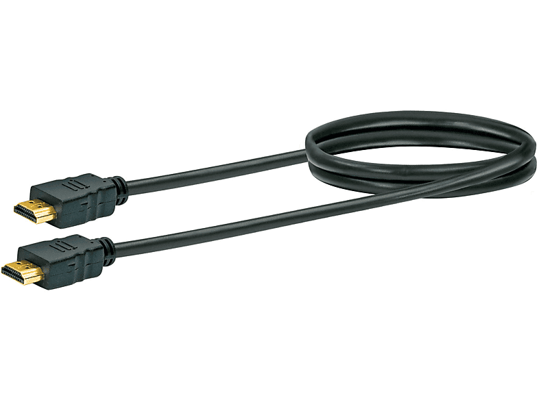 SCHWAIGER -HDM0070 043- High-Speed-HDMI-Kabel mit Ethernet HDMI-Stecker zu HDMI-Stecker