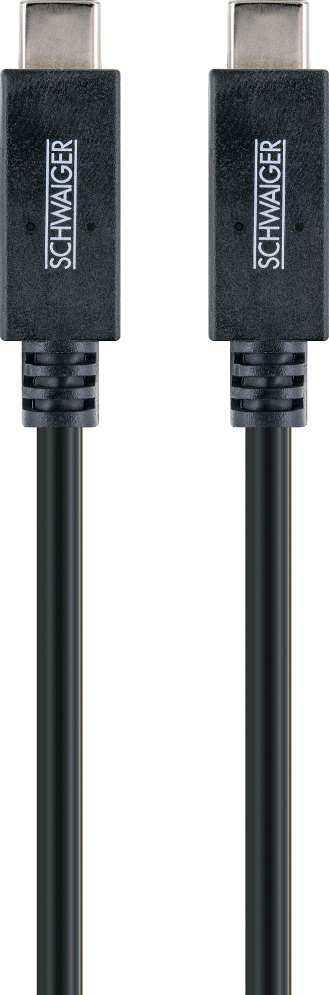 m, Ladekabel Schwarz Stecker 1 -LK101C zu C) C) Stecker, 531-, Sync (Type USB USB 3.1 C Type & 3.1 SCHWAIGER (Type