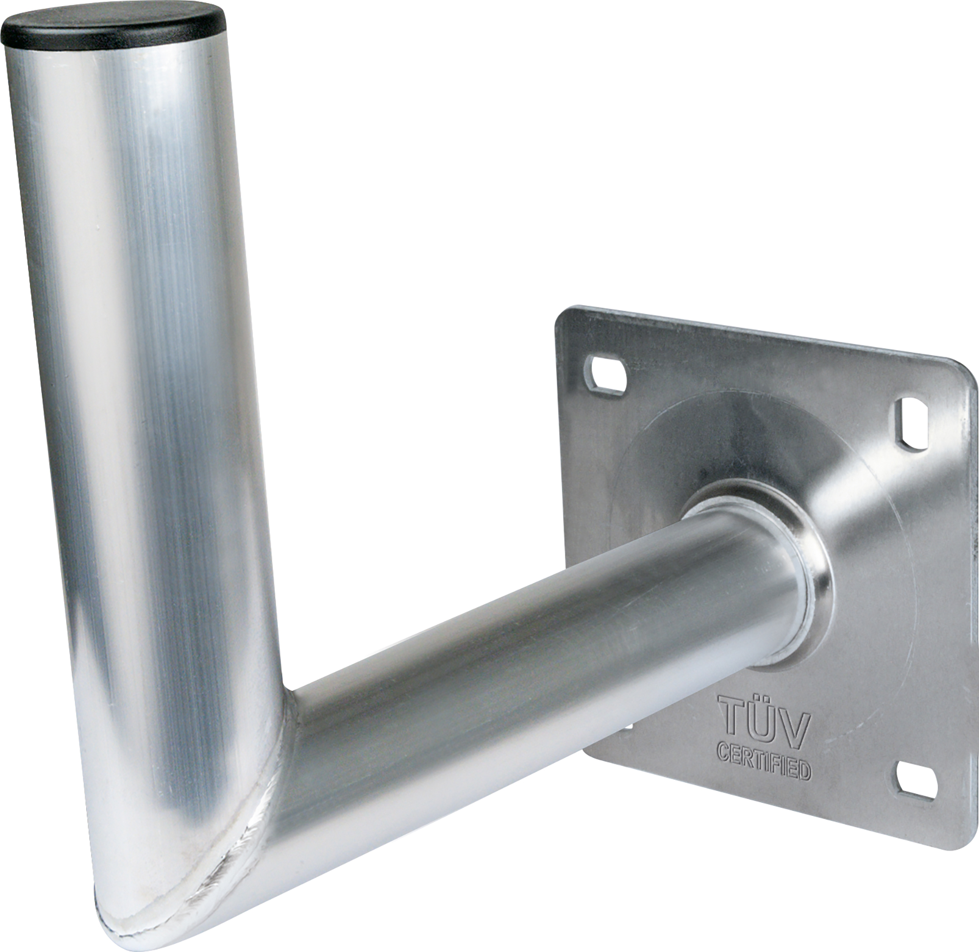 Aluminium 001- mm) (250 -WAH25A Kunststoffkappe mit Wandhalter SCHWAIGER