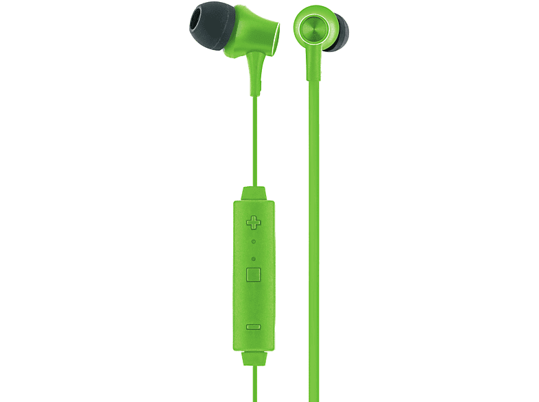 SCHWAIGER -KH710BTG 511-, In-ear Bluetooth® Grün Kopfhörer Bluetooth