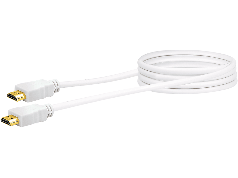 Ethernet High-Speed-HDMI-Kabel HDMI-Stecker SCHWAIGER -HDM0150 mit 042- zu HDMI-Stecker