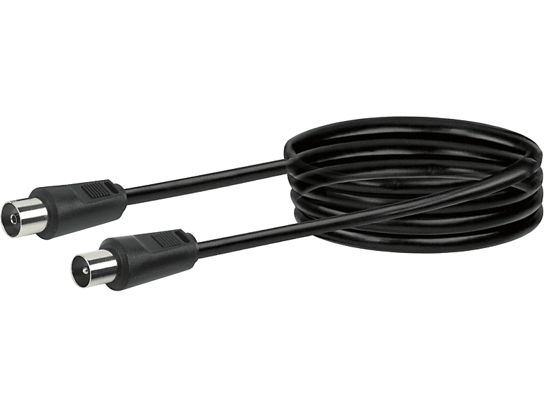 SCHWAIGER -KVK230 053- Antennen Anschlusskabel IEC Stecker dB) IEC zu Buchse (75