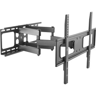 SCHWAIGER -LWHD7050 513- TV Wandhalter "MOTION 5" für 50 kg Gewicht, neigbar, schwenkbar, drehbar, Schwarz