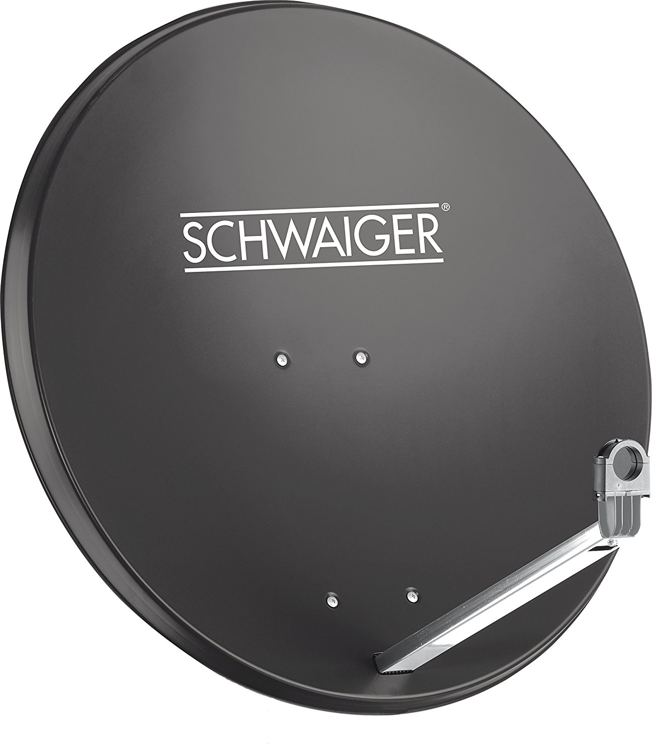 SCHWAIGER -SPI998.1- Aluminium Offset Antenne cm) (75 Anthrazit