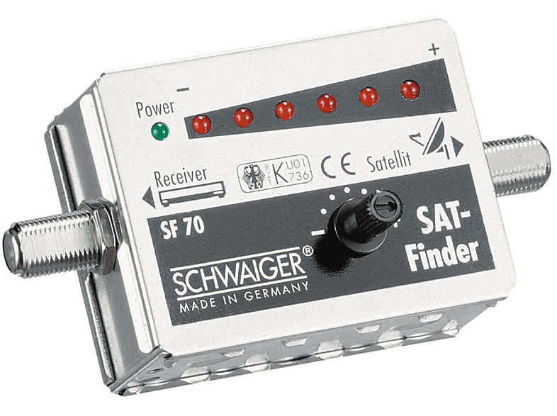 SCHWAIGER -SF70 531- SAT Finder (6+1 LED)