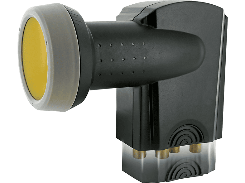 SCHWAIGER -SPS6818A 511- Digitales Quattro PROTECT Anschlüssen mit vergoldeten SUN - LNB