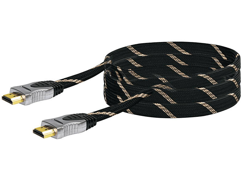 SCHWAIGER -HDMHQ30 531- High-Speed-HDMI-Kabel mit Ethernet HDMI-Stecker zu HDMI-Stecker | HDMI Kabel & Zubehör