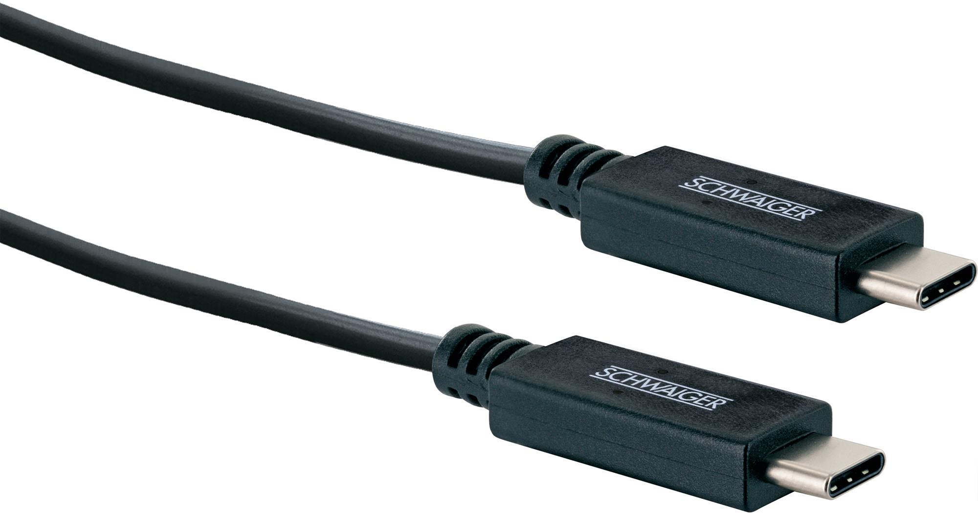 3.1 Stecker C) zu Sync SCHWAIGER C) (Type m, Ladekabel USB -LK101C (Type Stecker, 1 531-, 3.1 & Schwarz C USB Type