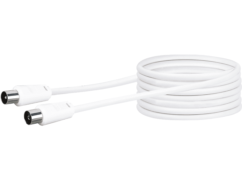 SCHWAIGER -KVK75 532- Antennen Anschlusskabel (75 dB) IEC Stecker zu IEC Buchse