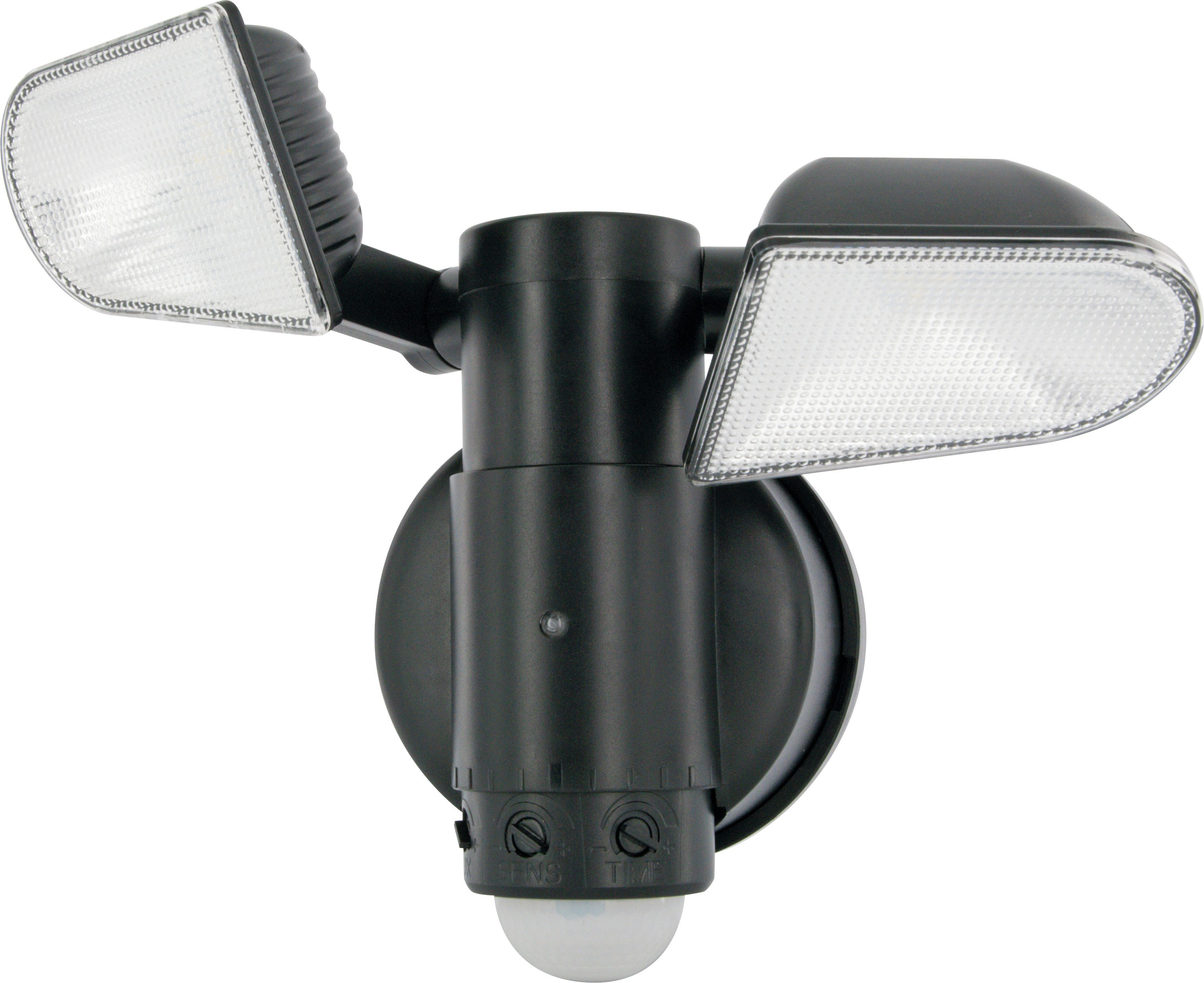 SCHWAIGER -LED220 011- LED Sensorleuchte (2-fach) 2 mit Lampen und Bewegungsmelder