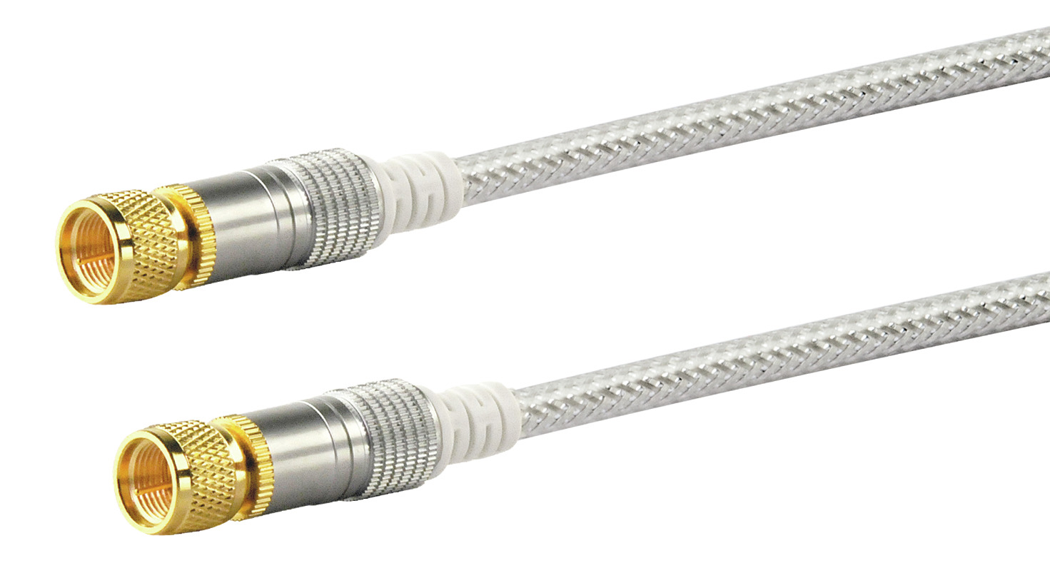 SCHWAIGER -KVCHD50 (110 Anschlusskabel 532- SAT F-Stecker dB) F-Stecker zu