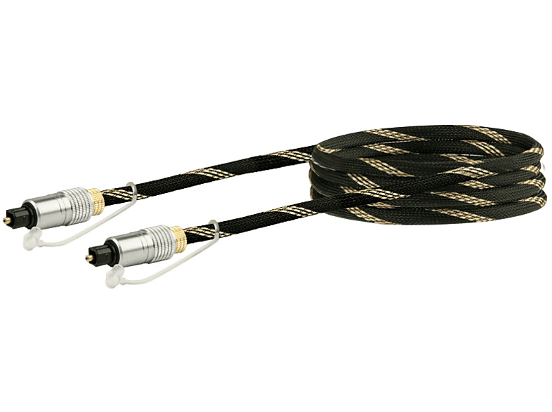 SCHWAIGER -LWLHQ15 531-, Lichtwellenleiter Anschlusskabel TOSLINK Stecker <gt/>  TOSLINK Stecker, 1,5 m