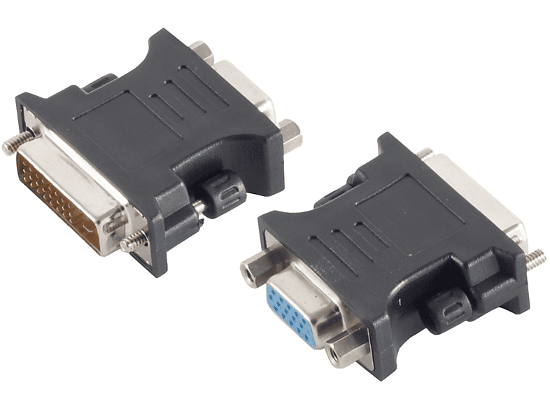 S/CONN MAXIMUM CONNECTIVITY Adapter DVI-A-Stecker 12+5 Single-Link/VGA-Buchse DVI Adapter