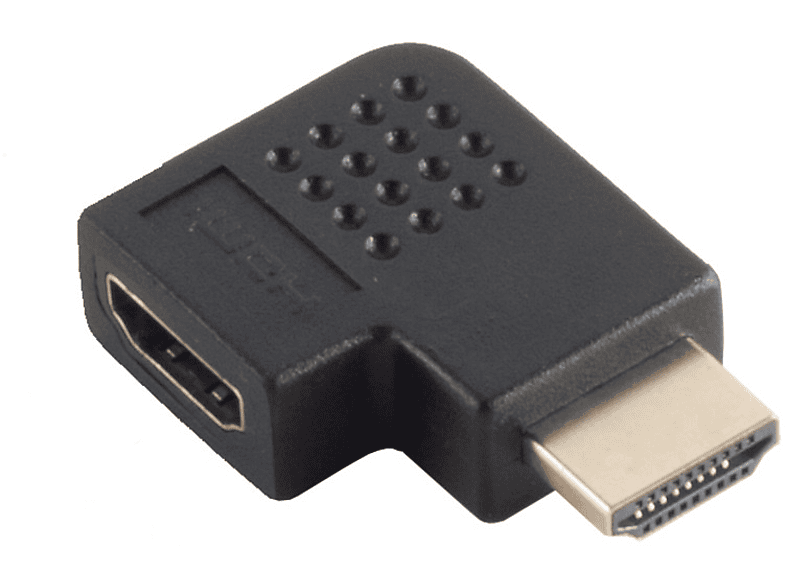 SHIVERPEAKS Adapter HDMISt./HDMIBuchse Winkel 270° verg. HDMI/ DVI