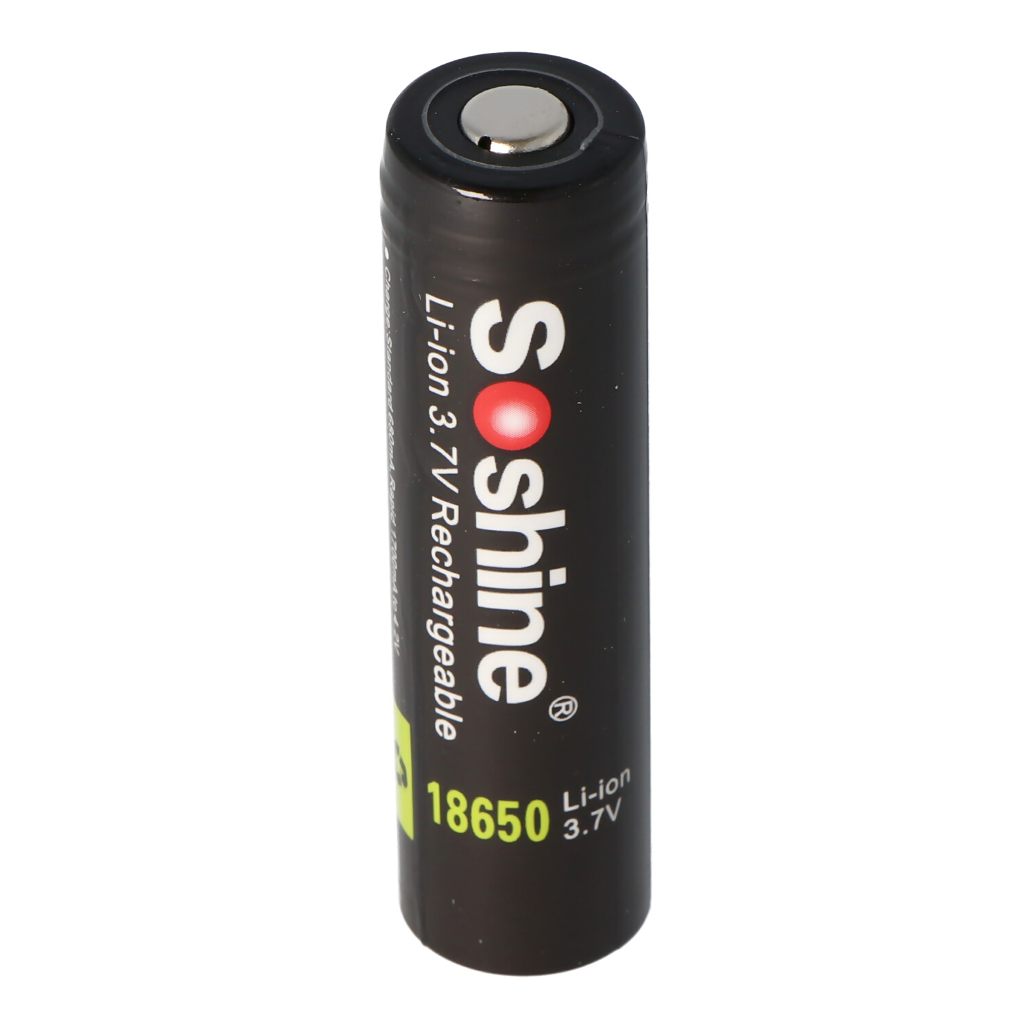 SOSHINE 18650 3400 mAh 3,6V-3,7V Li-ion Pil