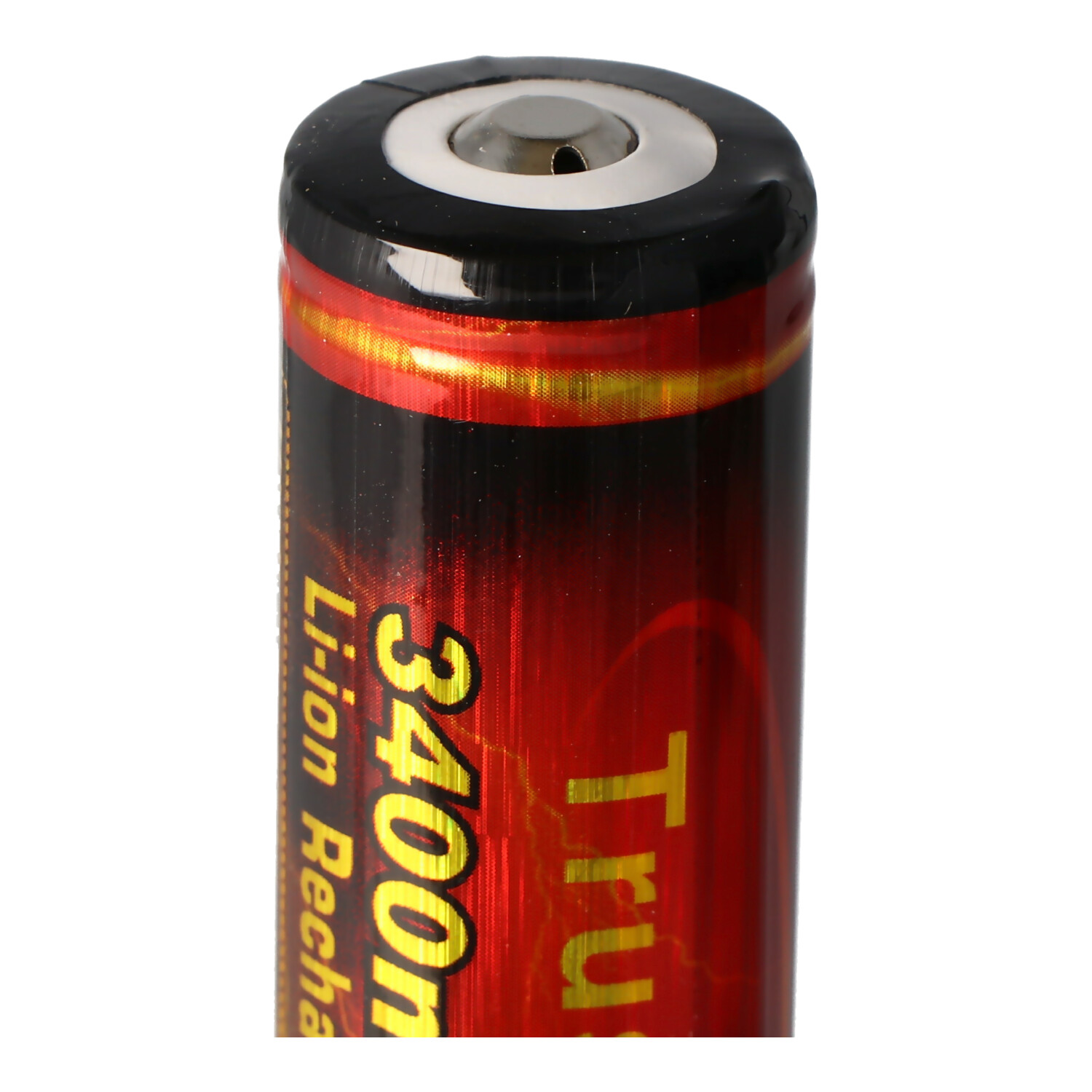 Li-Ion-Akku Trustfire 3400mAh TRUSTFIRE 3,6V - mAh - 3400 geschützter Akku, PCB (Flame) 18650 3,7V Lithium-Ionen 68,9x18,41mm Li-Ion