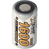 XCELL Akku 2/3A NiMH-Akku mit 1600mAh ohne Lötfahne NiMH - Nickel-Metallhydrid Akku, 1600 mAh