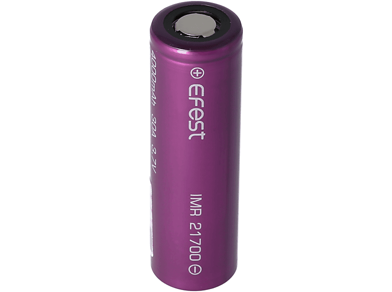 EFEST IMR21700 Akku, mAh - 4000mAh, Li-Ion-Akku, Li-Ion 30A 4000 3,7V - - 3,6V Lithium-Ionen